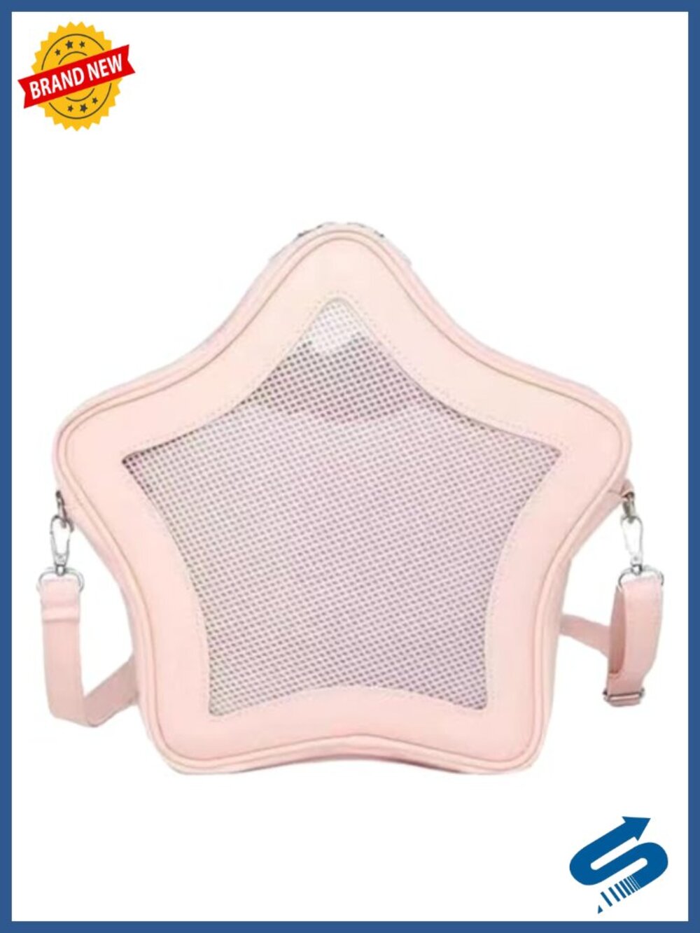 PU Leather Star Ita Bag Crossbody Backpack